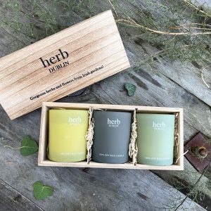 Trio candle votives - Buttercup, Lemongrass & Peppermint