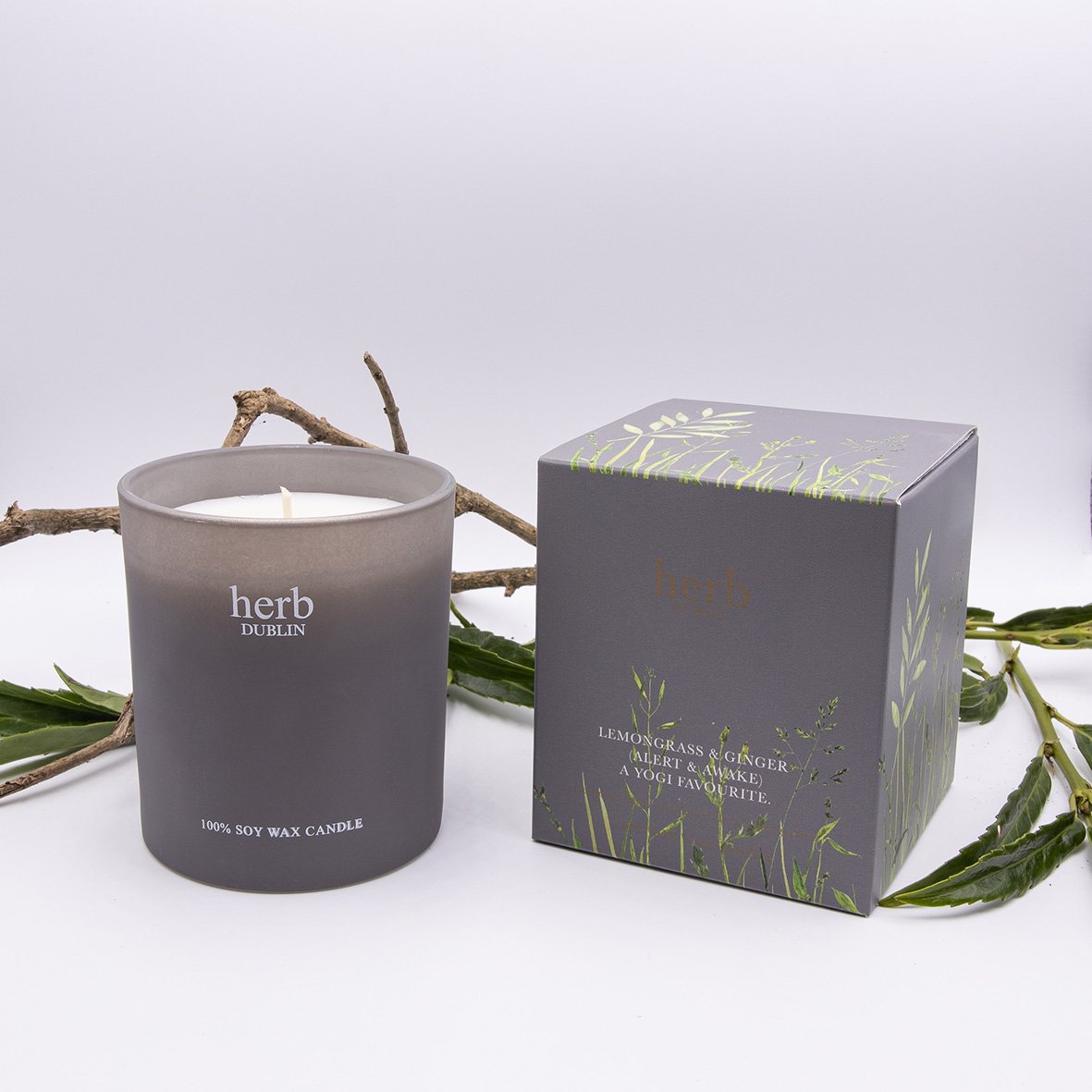 Lemongrass & Ginger - Jar candle. - Image 2