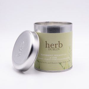 Peppermint & Eucalyptus - Tin Candle.