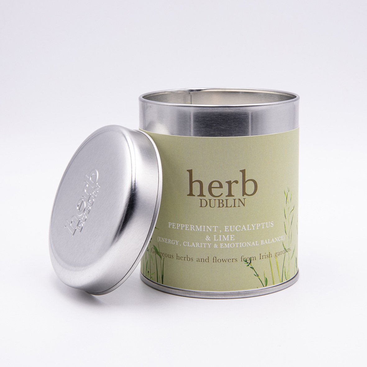 Peppermint & Eucalyptus - Tin Candle.